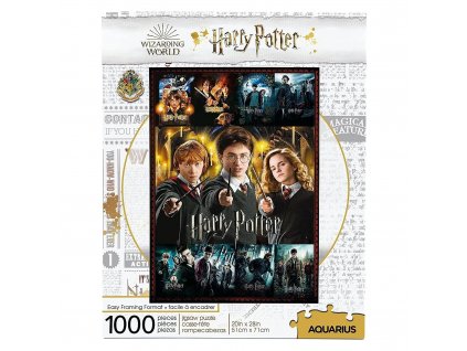 87234 puzzle harry potter movie collection 1000 dilku