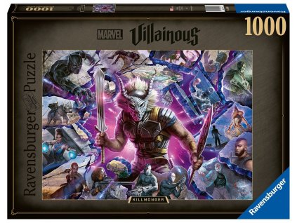 87033 puzzle marvel villainous killmonger 1000 dilku