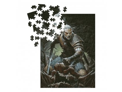 86964 puzzle zaklinac geralt a trofej 1000 dilku