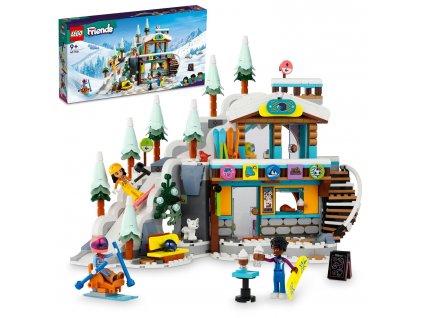 84978 friends lego lyzarsky resort s kavarnou 41756