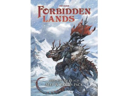 87630 forbidden lands the bitter reach map cards pack