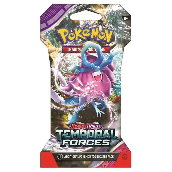 Nintendo Pokémon TCG: Scarlet & Violet Temporal Forces - Sleeved Booster (EN)