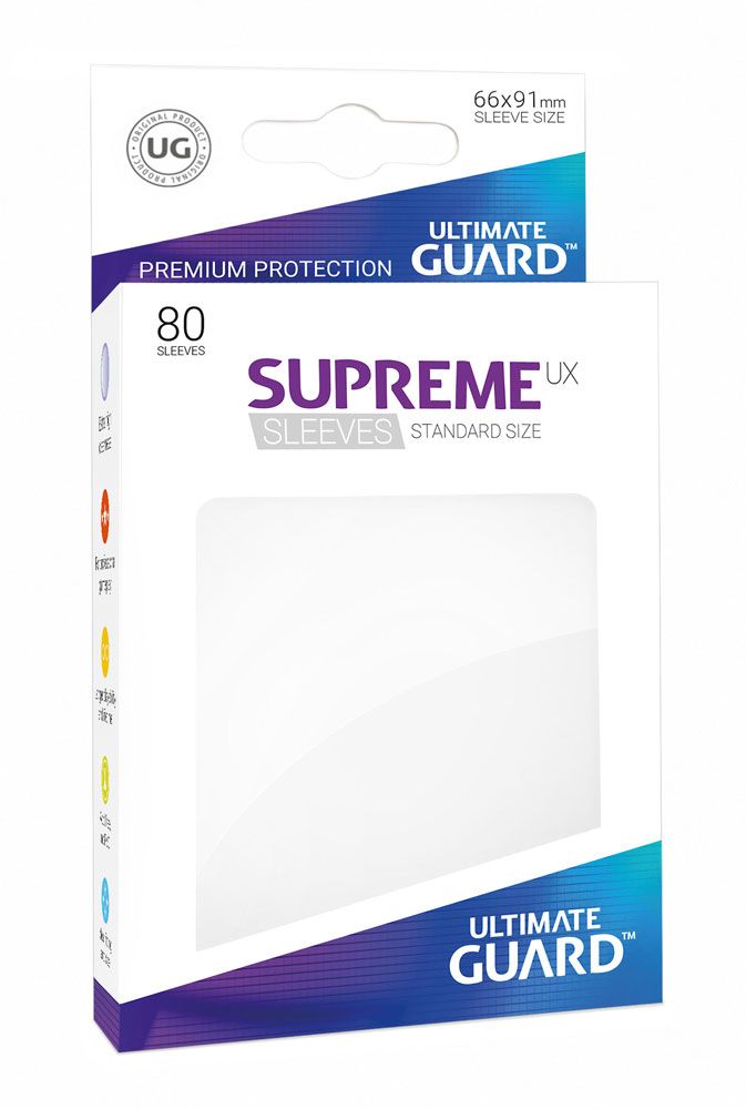 Ultimate Guard - Supreme UX Borítók (80db) - fehér