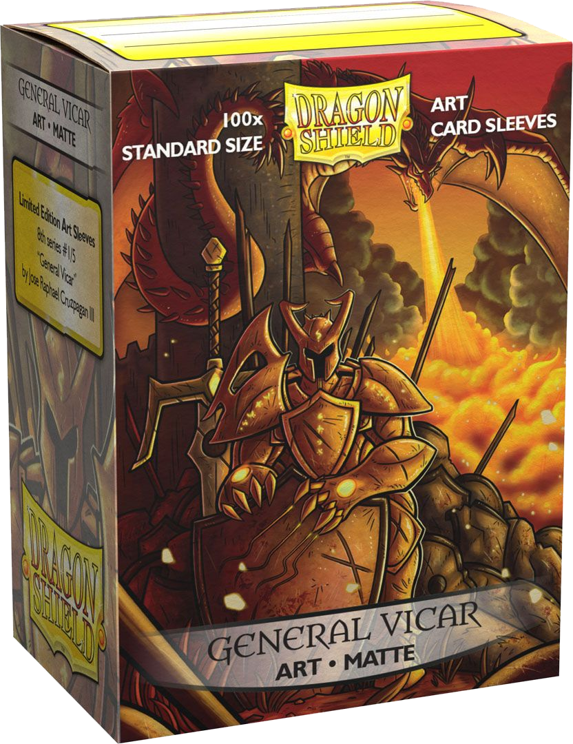 Dragon Shield Matte Art Borítók - General Vicar (100 borító)
