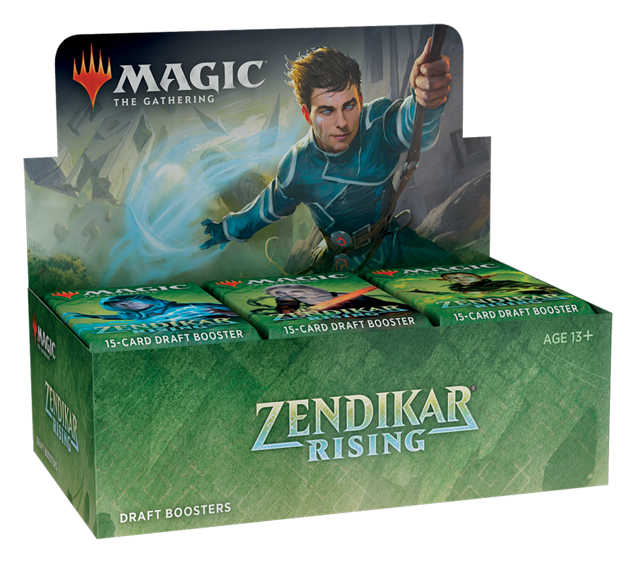 WotC Magic: the Gathering - Zendikar Rising Draft Booster Box