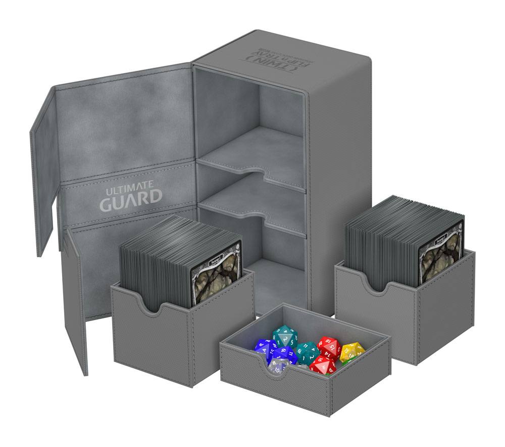 Ultimate Guard - Twin Flip 'n' Tray Doboz 200+ (Grey)