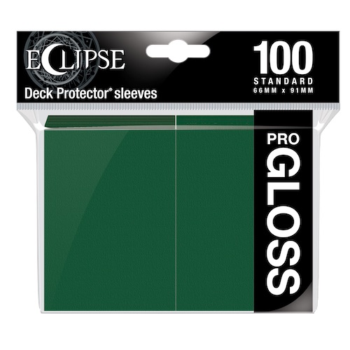 Ultra PRO - Gloss Eclipse borítók 100 db (Forest Green)