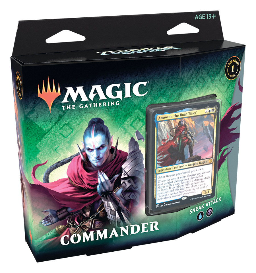 WotC Zendikar Rising Commander - Sneak Attack