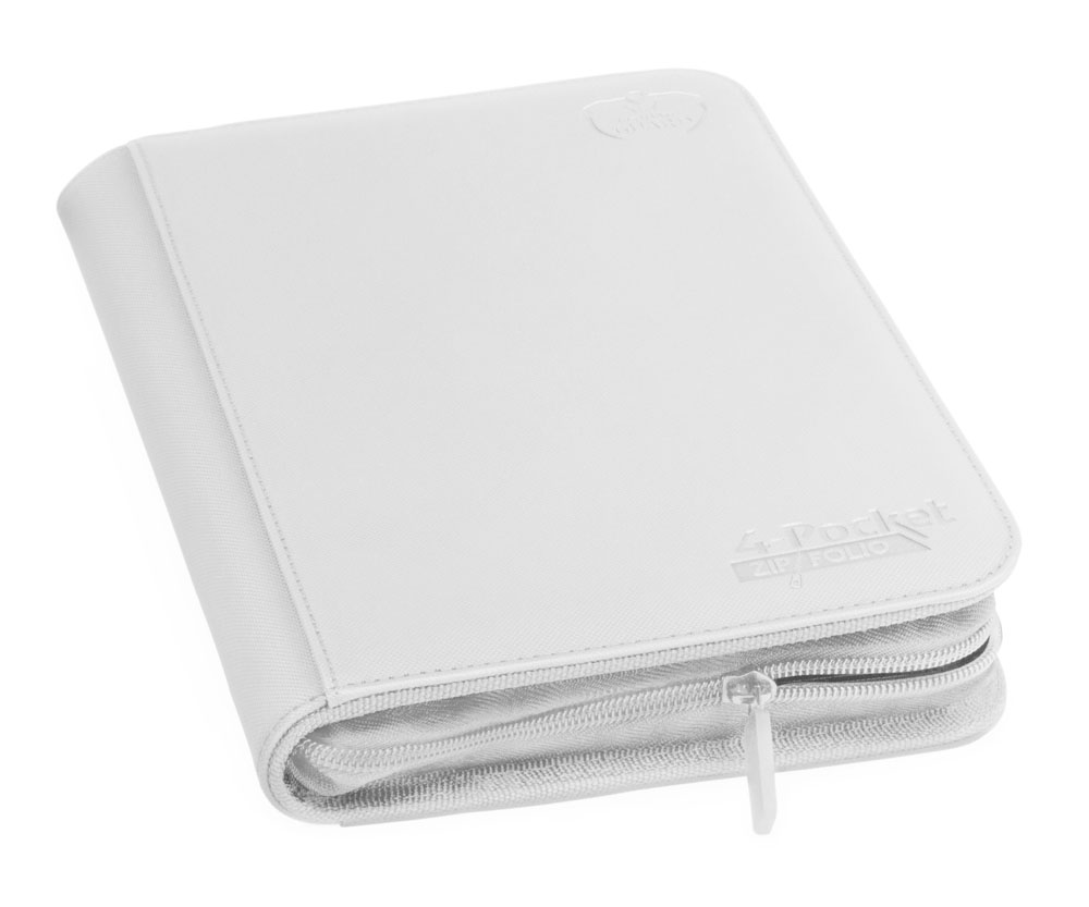 Ultimate Guard ZipFolio 160 8-Pocket XenoSkin Album - White