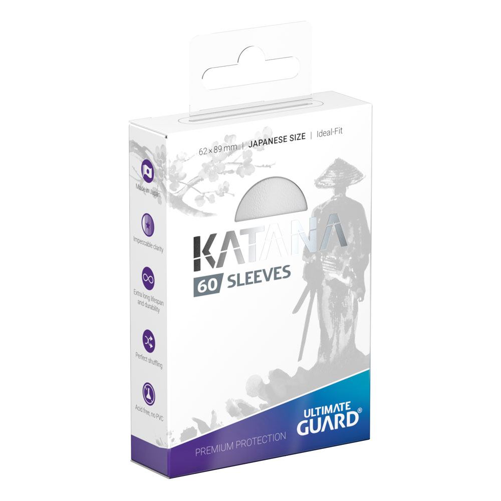 Ultimate Guard - Katana Sleeves Japanese Size White (60db)