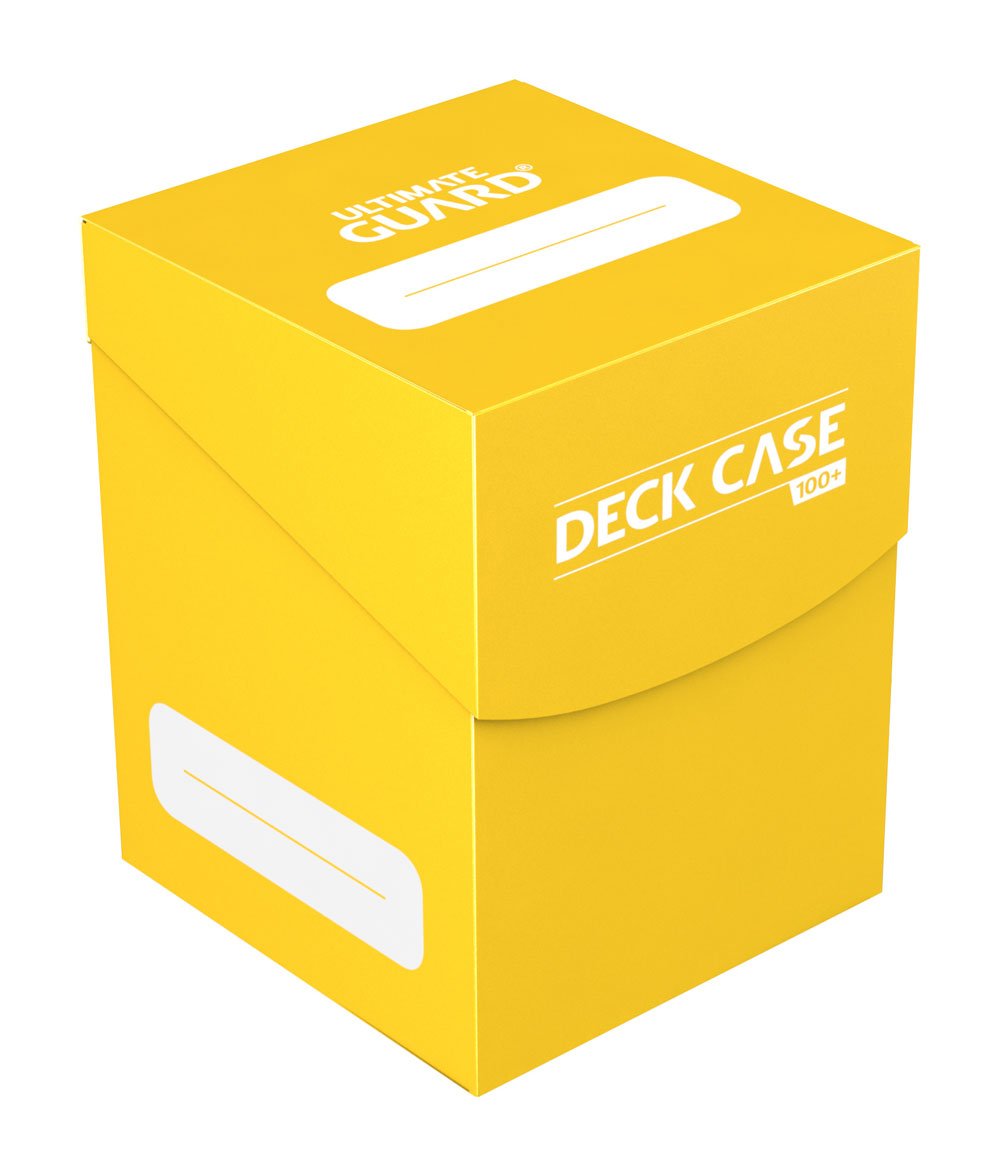 Ultimate Guard Yellow Deck Case 100+