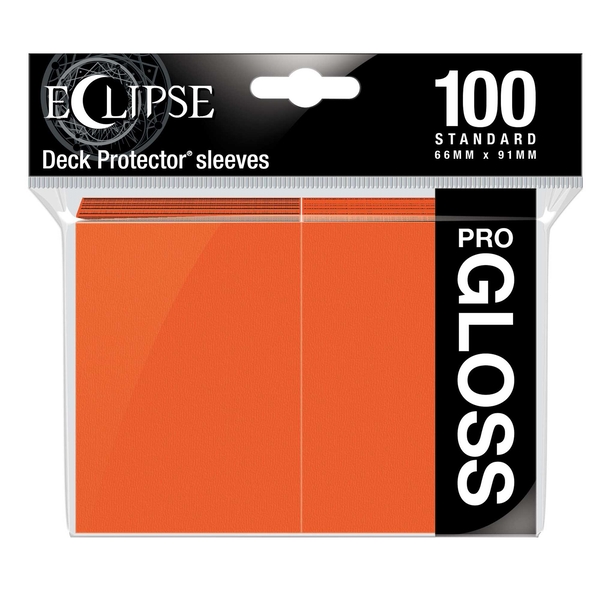 Ultra PRO - Gloss Eclipse borítók 100 db (Pumpkin Orange)