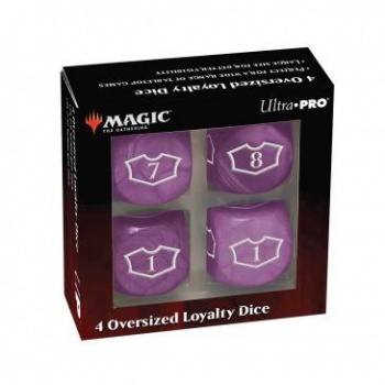 Ultra Pro Oversized Loyalty Dice (4 db) - Purple