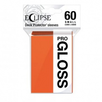 Ultra Pro - Gloss Eclipse Japanese size borítók 60 db (Pumpkin Orange)