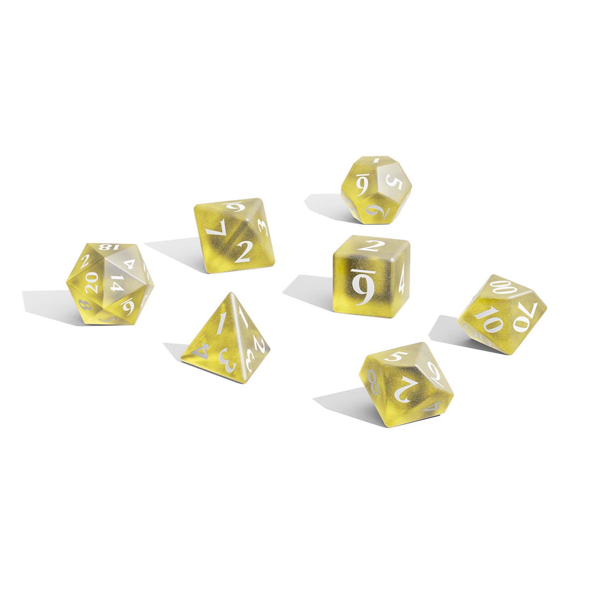 Ultra PRO Eclipse RPG Kocka szett  (11db) - Lemon Yellow