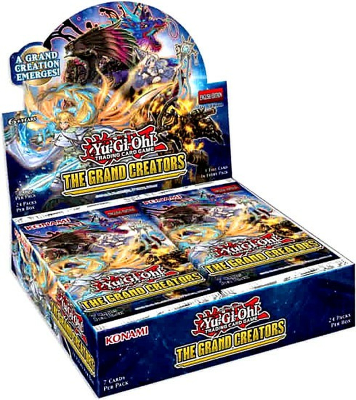 Konami Yu-Gi-Oh! The Grand Creators Booster Box