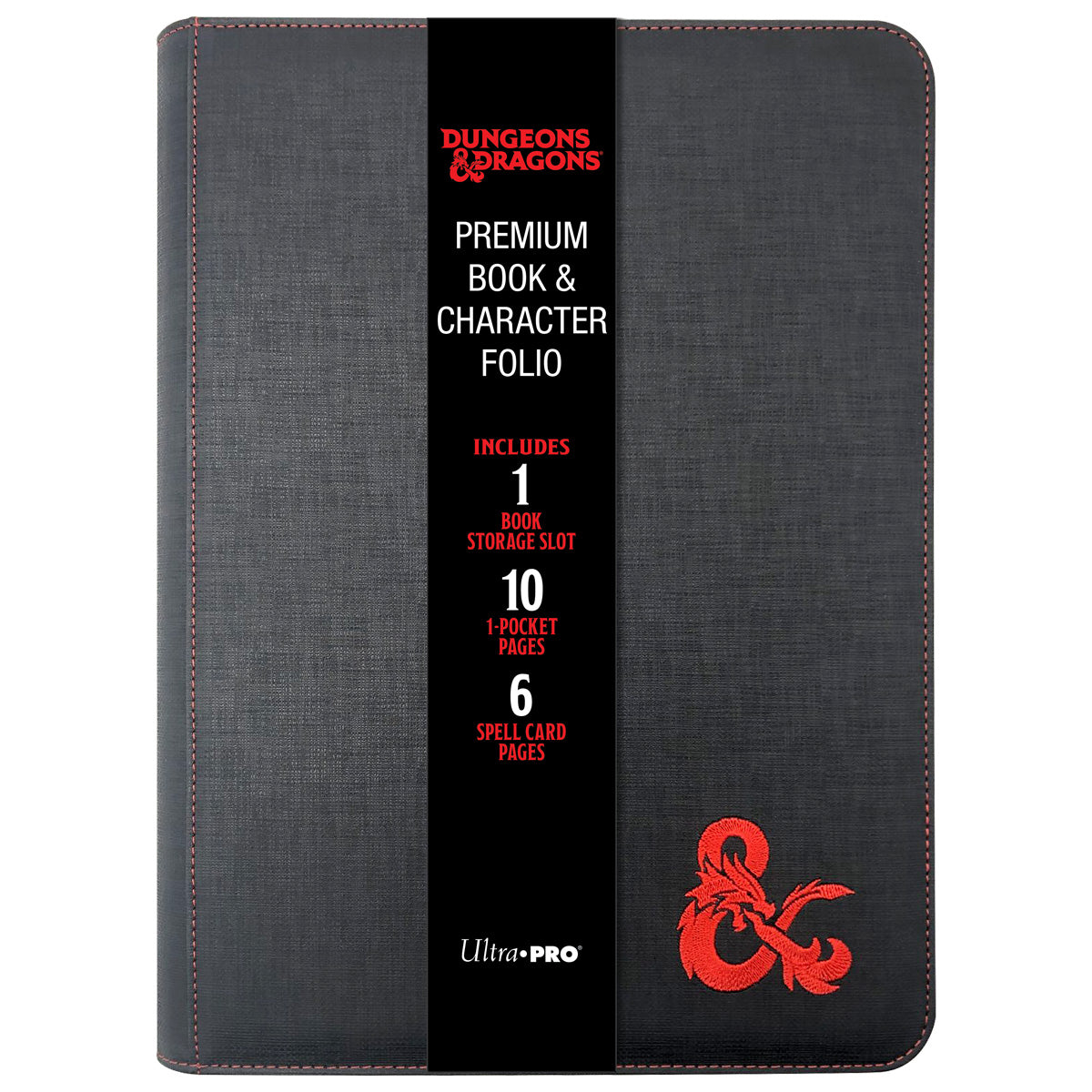 Ultra Pro Dungeons & Dragons - Premium Zippered Book & Character Folio Album