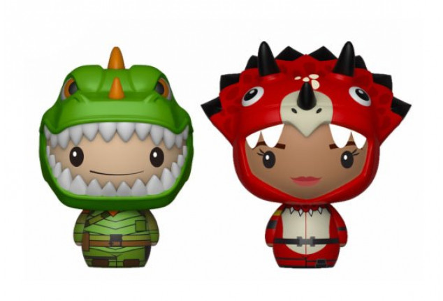 Fortnite Funko Pint méretű figurák - Rex és Triceraops