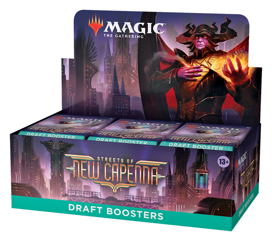 Wizards of the Coast Magic: The Gathering - Streets of New Capenna Draft Booster Box