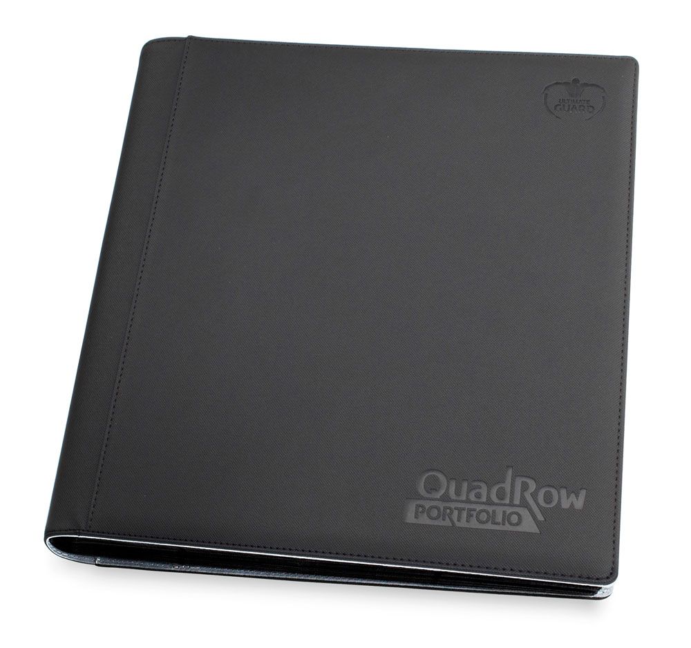 Ultimate Guard 12-Pocket QuadRow Portfolio Black Album