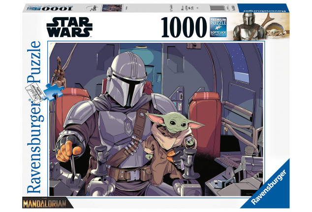 Ravensburger Star Wars Mandalorian - Puzzle (1000 darab)