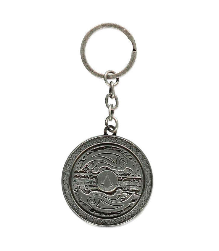 DIFUZED Assassin's Creed Valhalla - fém kulcstartó - 3D pajzs