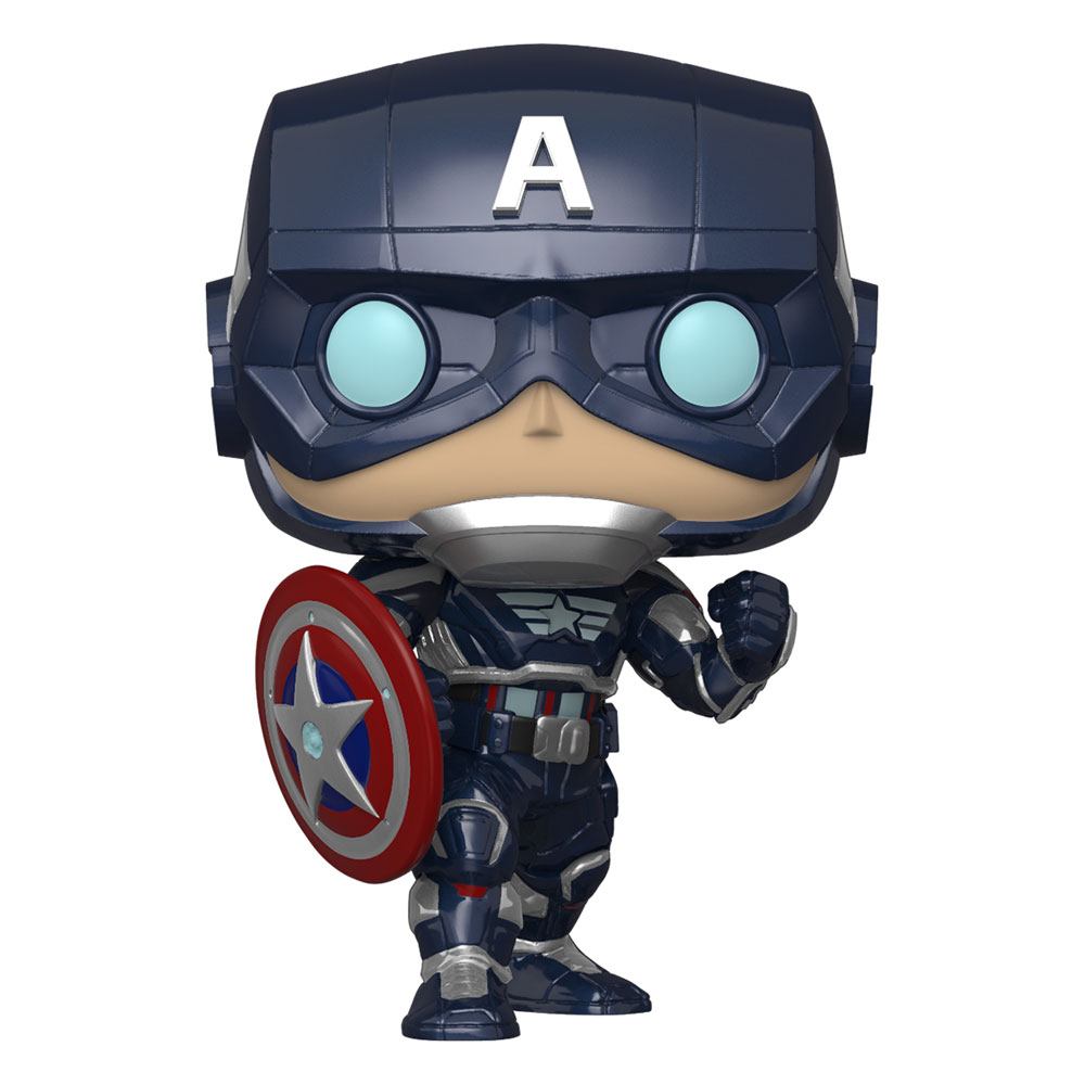 Avengers játék - funko figura - Captain America (Stark Tech Suit)