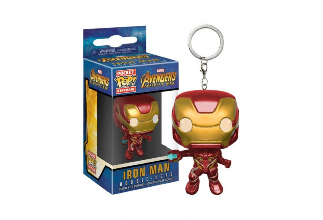 Avengers Endgame háború - funko kulcstartó - Iron Man