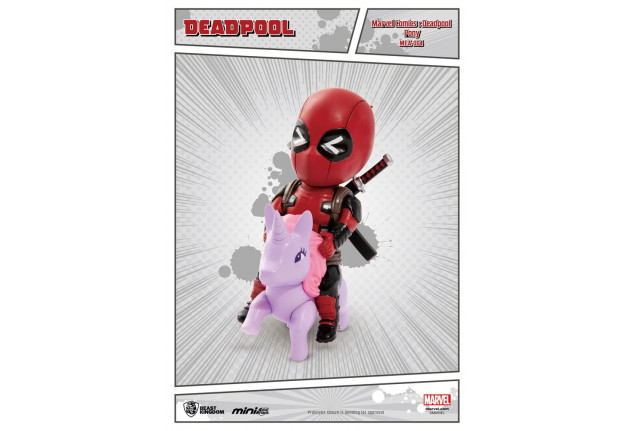 Deadpool tojás-támadás figura - Póni