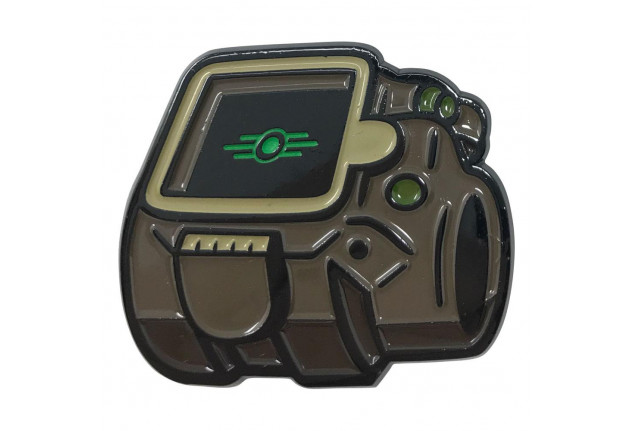 FaNaTtik Fallout - jelvény - Vault-Tec Logo - világít a sötétben