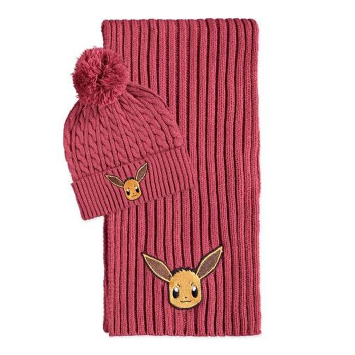 DIFUZED Pokémon - Eevee Ajándékcsomag (sapka és sál)