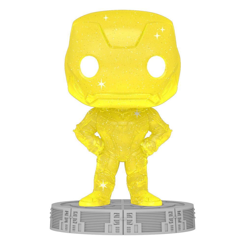 Infinity Saga - funko figura - Artist Series Iron Man (Sárga)