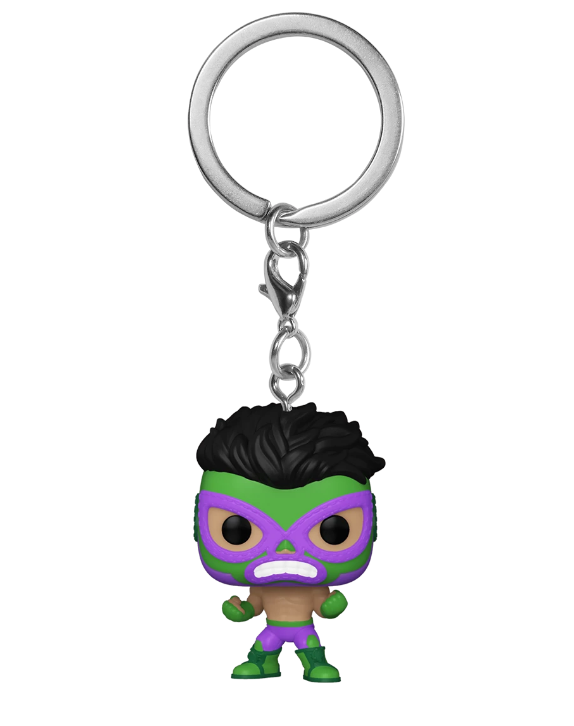 Marvel Lucha Libre - funko kulcstartó - Hulk (El Furioso)