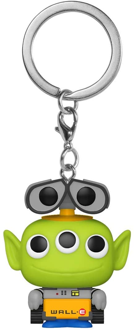 PIXAR - funko kulcstartó - Alien mint Wall-E