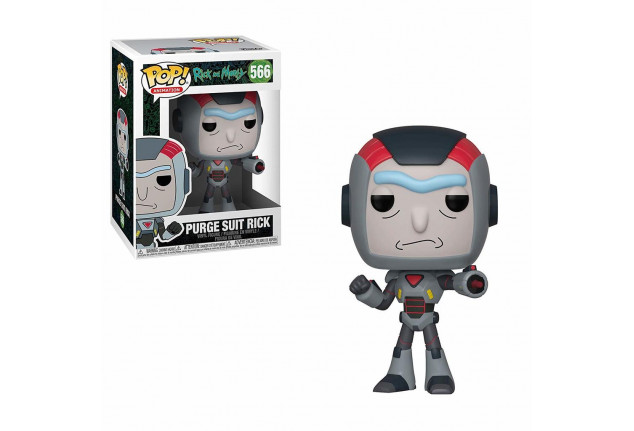 Rick és Morty Funko figura - Purge Suit Rick