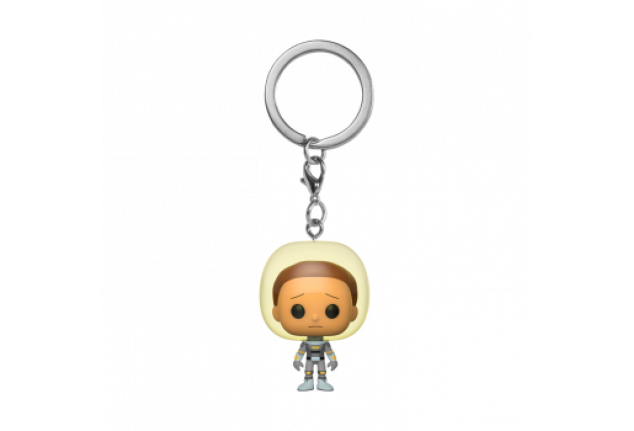Rick és Morty Funko kulcstartó - Morty with Space Suit