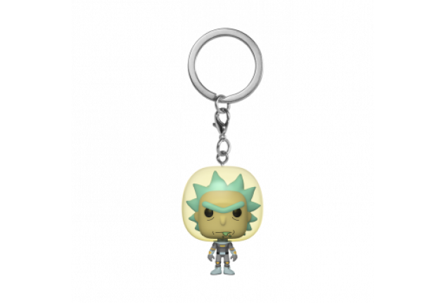 Rick és Morty Funko kulcstartó - Rick with Space Suit