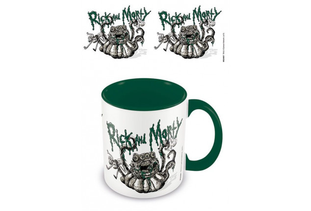 Rick és Morty bögre - Szörny bajok