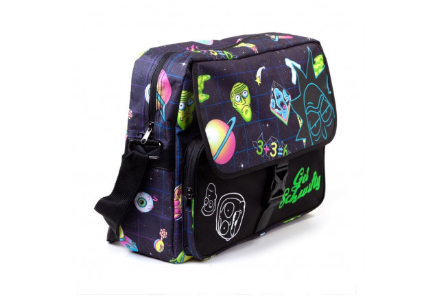 DIFUZED Rick és Morty - válltáska - Űr, nyájas nyomtatással