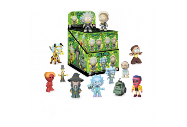 Rick és Morty rejtélyes mini - random figura 2. sorozat