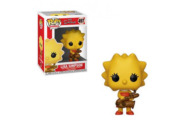 Simpsons Funko figura - Lisa szaxofonnal