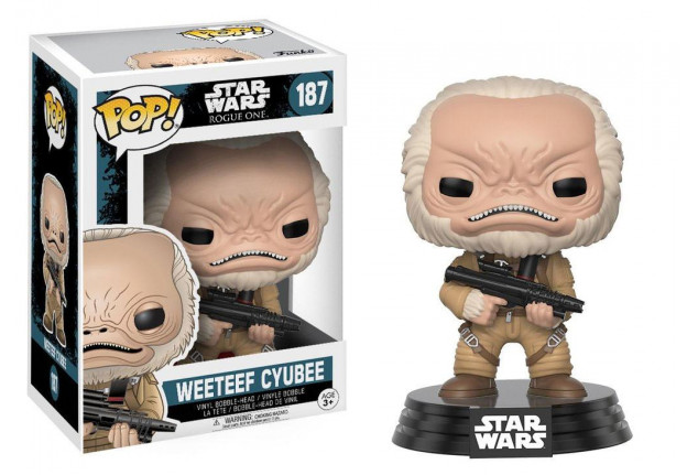 Star Wars Rogue One Funko POP figura - Weeteef Cyubee - Bobble Head