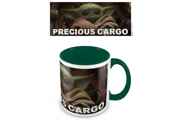 Pyramid International Star Wars The Mandalorian színes bögre - Precious Cargo