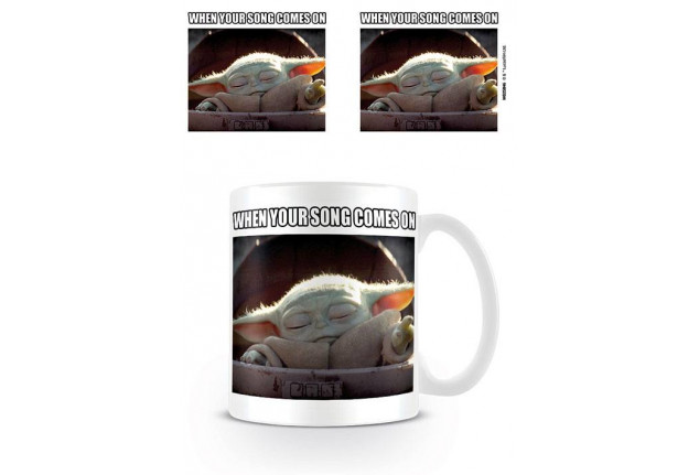 Star Wars The Mandalorian Pot - When your song comes on