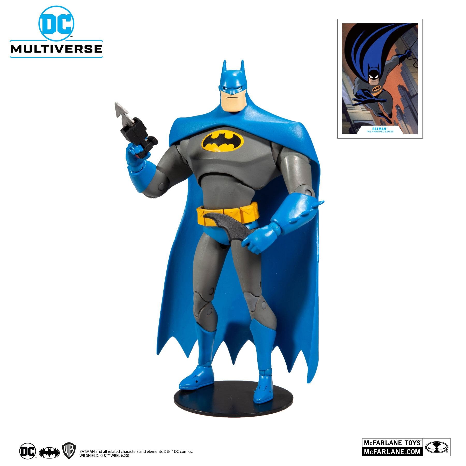 McFarlane Toys DC Multiverse - Akciófigura - Animated Batman Variant Blue/Gray