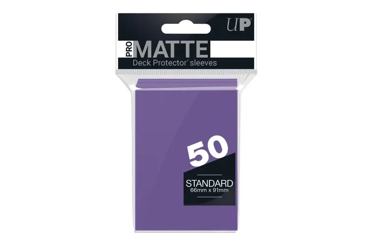 Ultra Pro UP - Standard Sleeves - Pro-Matte - Non Glare - Purple (50 borító)