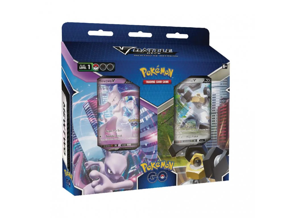 Nintendo Pokémon GO - V Battle Deck Bundle - Melmetal vs. Mewtwo
