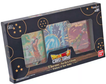 Bandai DragonBall Super Card Game - Theme Selection History of Son Goku TS01