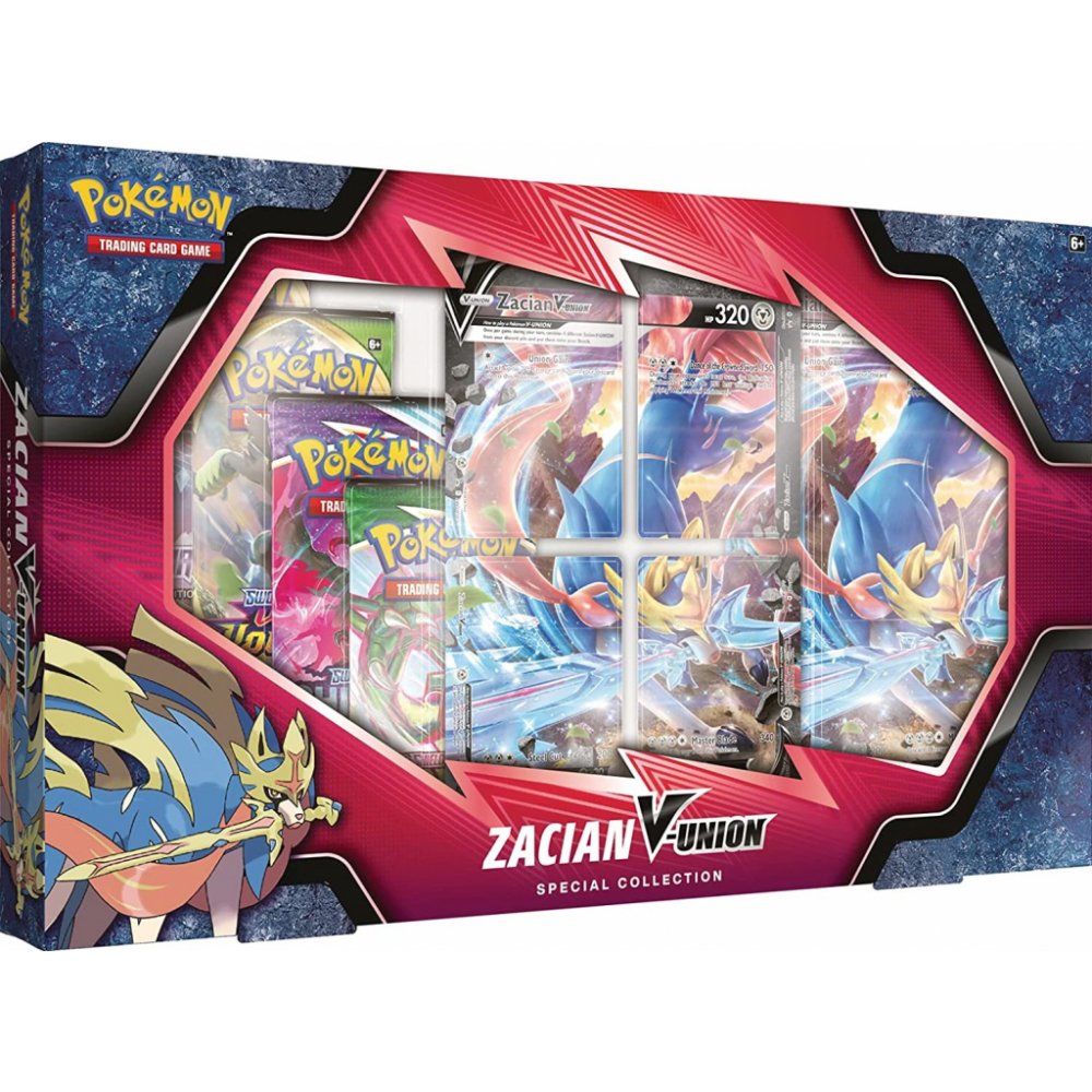 Nintendo Pokémon TCG: V-Union Special Collection - Zacian - sérült csomagolás