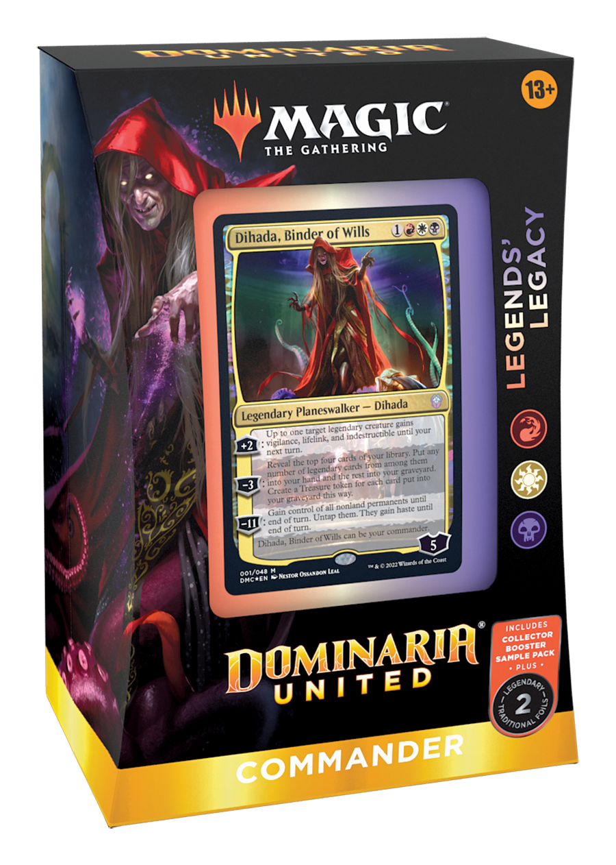 WotC Magic: The Gathering - Dominaria United Commander deck - Legends' Legacy